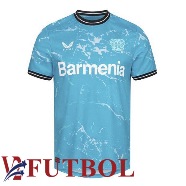Tiendas Camisetas Futbol Bayer 04 Leverkusen Tercera Azul 2023/2024 Baratas
