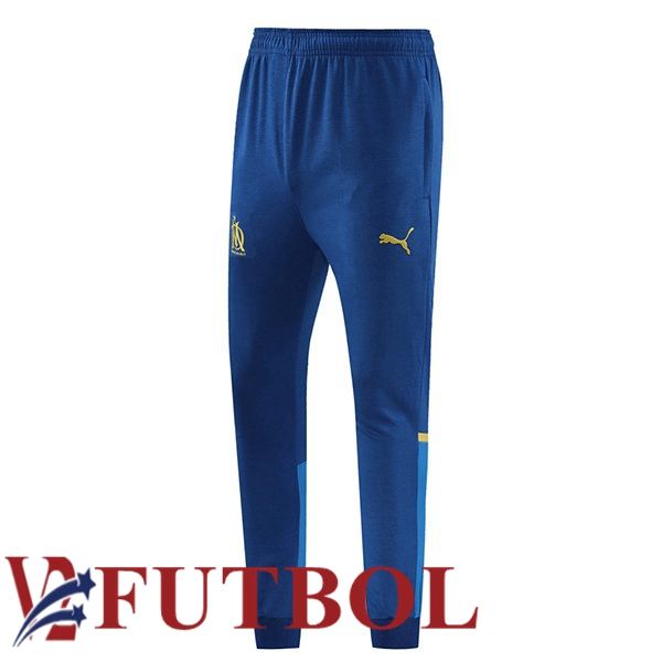 Pantalon Entrenamiento Marsella OM Azul 2024/2025 Pantalon Entrenamiento Marsella OM Azul 2024/2025