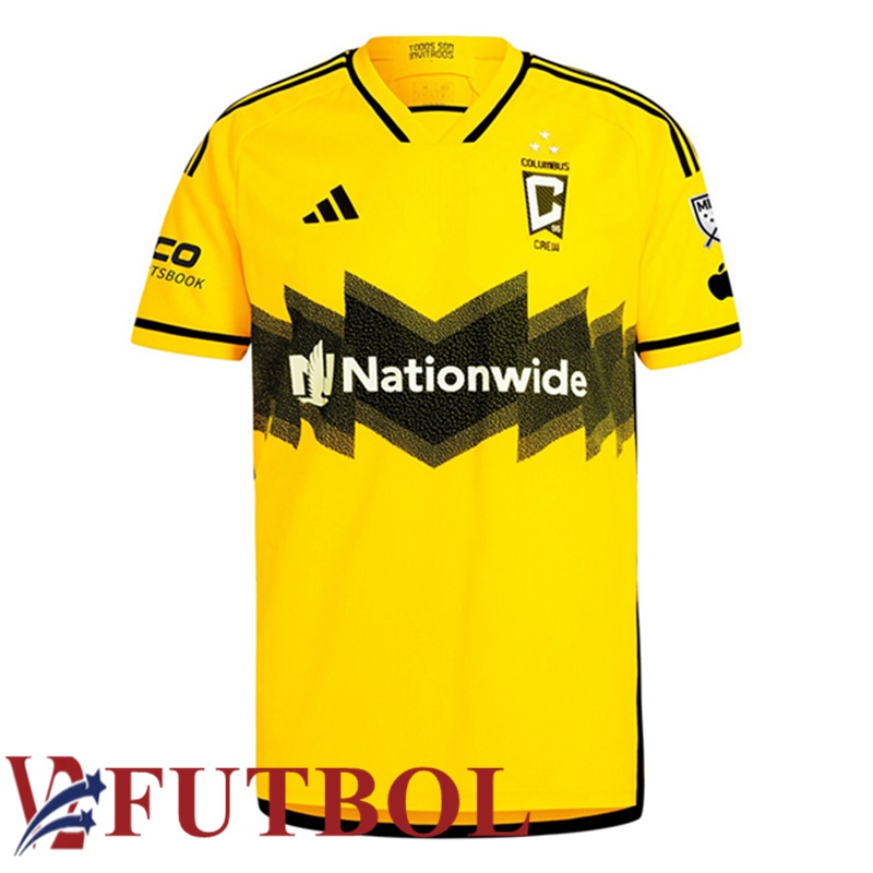 Camisetas De Futbol Columbus Crew SC Primera 2024/2025 Camisetas De Futbol Columbus Crew SC Primera 2024/2025