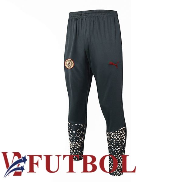 Pantalon Entrenamiento Manchester City Gris 2024/2025 Pantalon Entrenamiento Manchester City Gris 2024/2025