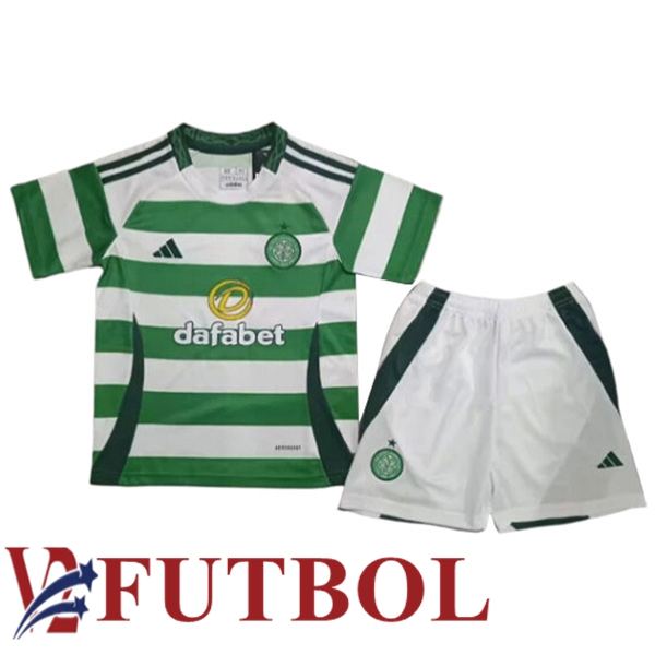 Camisetas De Futbol Celtic FC Ninos Primera 2024/2025 Camisetas De Futbol Celtic FC Ninos Primera 2024/2025