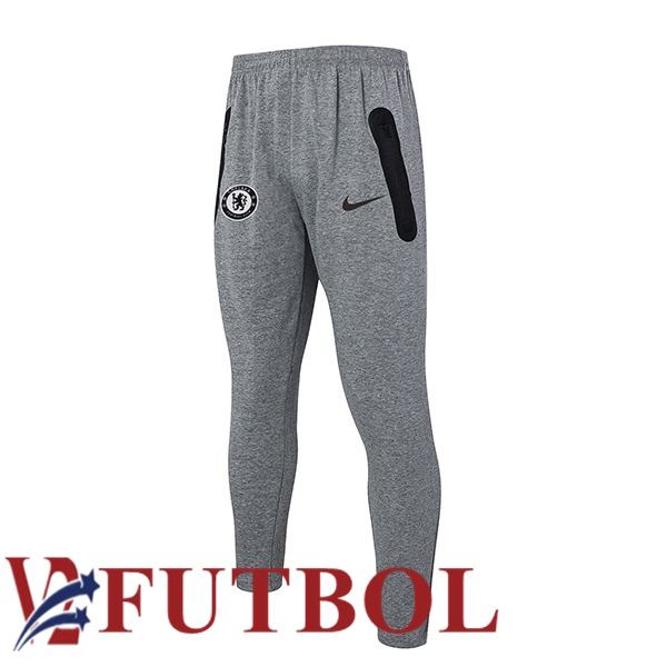Pantalon Entrenamiento FC Chelsea Gris 2024/2025