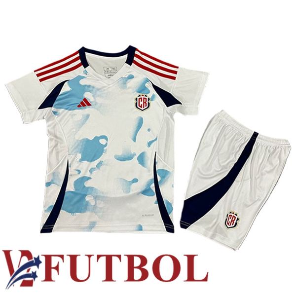 Camisetas De Futbol Costa Rica Ninos Segunda 2024/2025 Camisetas De Futbol Costa Rica Ninos Segunda 2024/2025