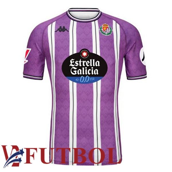Camisetas De Futbol Real Valladolid Primera Púrpura 2024/2025 Camisetas De Futbol Real Valladolid Primera Púrpura 2024/2025