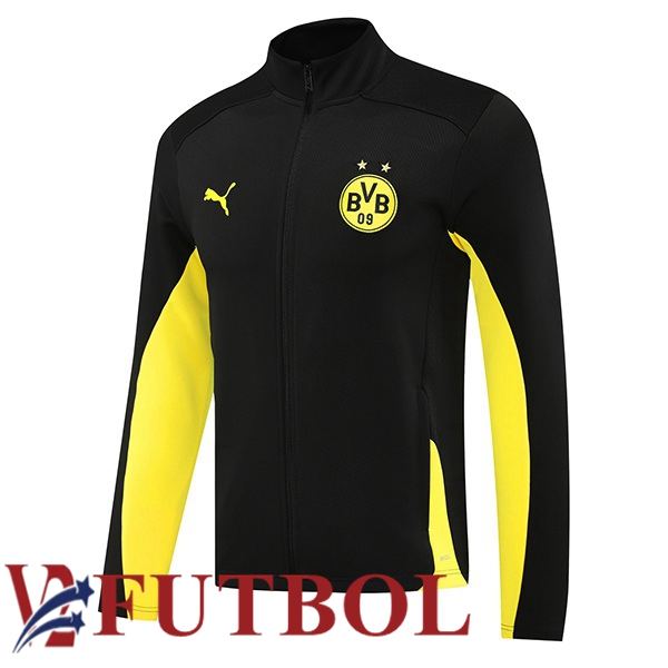 Chaquetas Futbol Dortmund BVB Negro 2024/2025