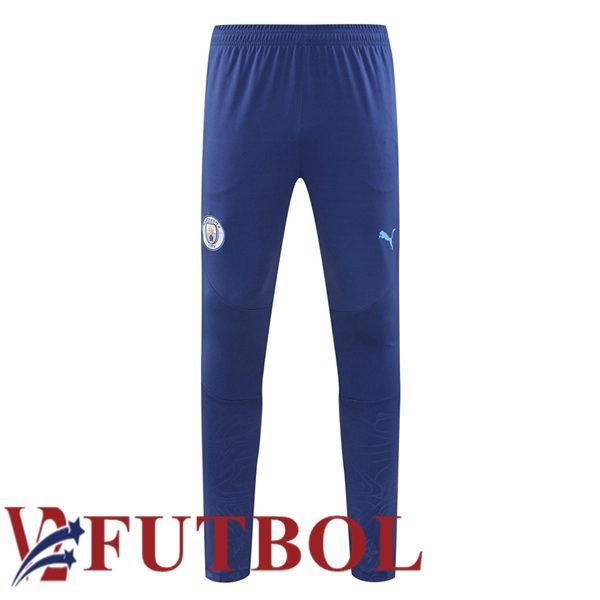 Pantalon Entrenamiento Manchester City Azul 2024/2025 Pantalon Entrenamiento Manchester City Azul 2024/2025
