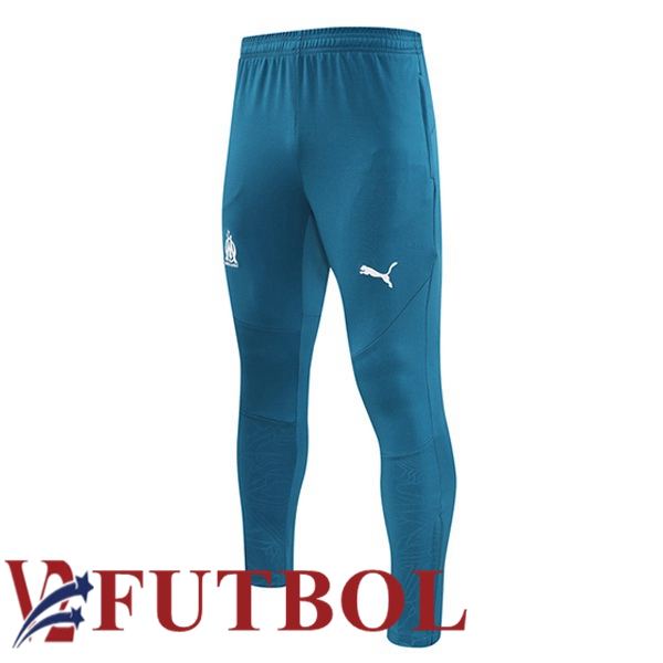 Pantalon Entrenamiento Marsella OM Azul 2024/2025 Pantalon Entrenamiento Marsella OM Azul 2024/2025