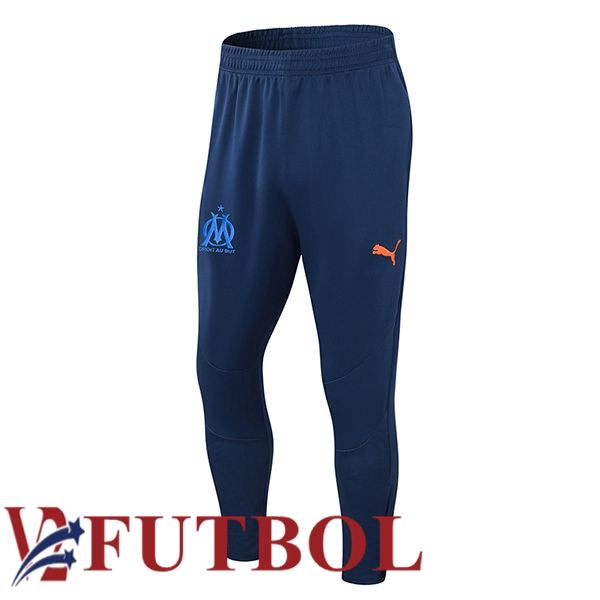 Pantalon Entrenamiento Marsella OM Azul Real 2024/2025 Pantalon Entrenamiento Marsella OM Azul Real 2024/2025