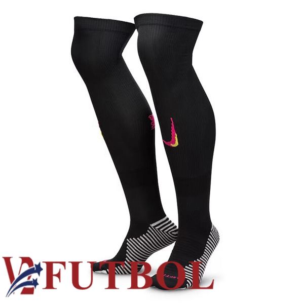 Calcetines De Futbol FC Chelsea Tercera Negro 2024/2025 Calcetines De Futbol FC Chelsea Tercera Negro 2024/2025
