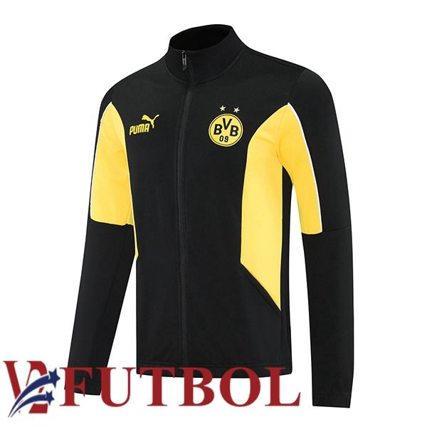 Chaquetas Futbol Dortmund BVB Amarillo Negro 2025/2026