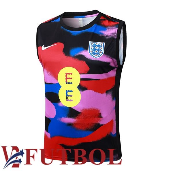 Chalecos De Futbol Inglaterra Rojo Negro Azul 2025/2026 Chalecos De Futbol Inglaterra Rojo Negro Azul 2025/2026