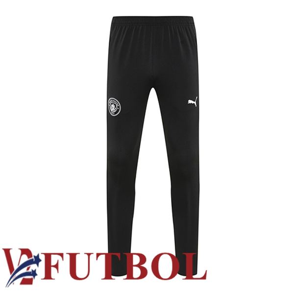 Pantalon Entrenamiento Manchester City Negro 2025/2026 Pantalon Entrenamiento Manchester City Negro 2025/2026