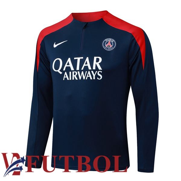 Sudadera De Entrenamiento Paris PSG Azul Real 2025/2026