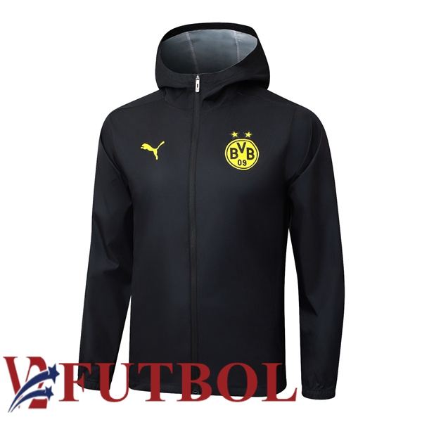 Rompevientos Dortmund BVB Negro 2025/2026