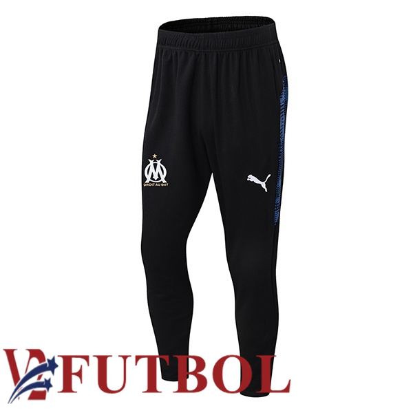 Pantalon Entrenamiento Marsella OM Negro 2025/2026 Pantalon Entrenamiento Marsella OM Negro 2025/2026