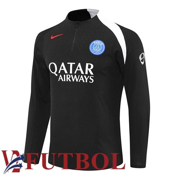 Sudadera De Entrenamiento Paris PSG Negro 2025/2026