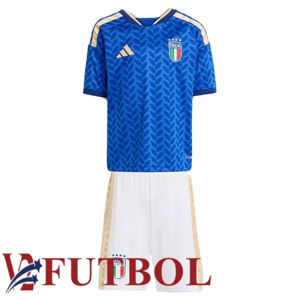 Camisetas De Futbol De Italia Ninos Primera Azul 2026/2027