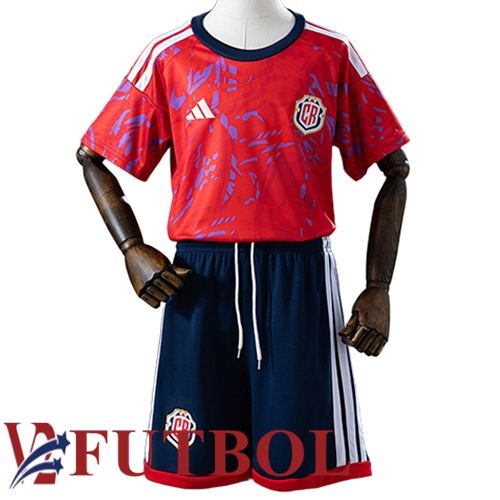 Camisetas De Futbol Costa Rica Ninos Primera 2026/2027 Camisetas De Futbol Costa Rica Ninos Primera 2026/2027