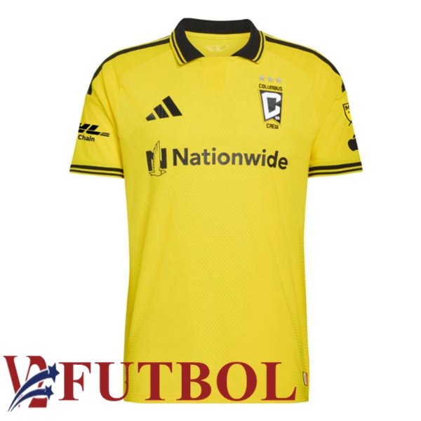 Camisetas De Futbol Columbus Crew Primera Amarillo 2026/2027 Camisetas De Futbol Columbus Crew Primera Amarillo 2026/2027
