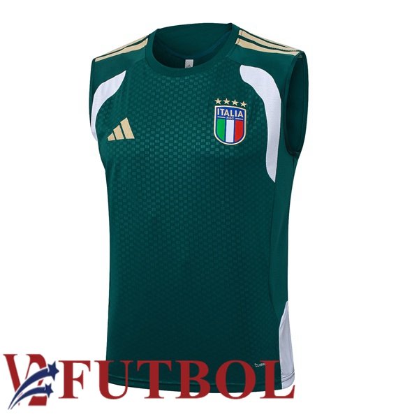 Chalecos De Futbol Italia Verde 2026/2027
