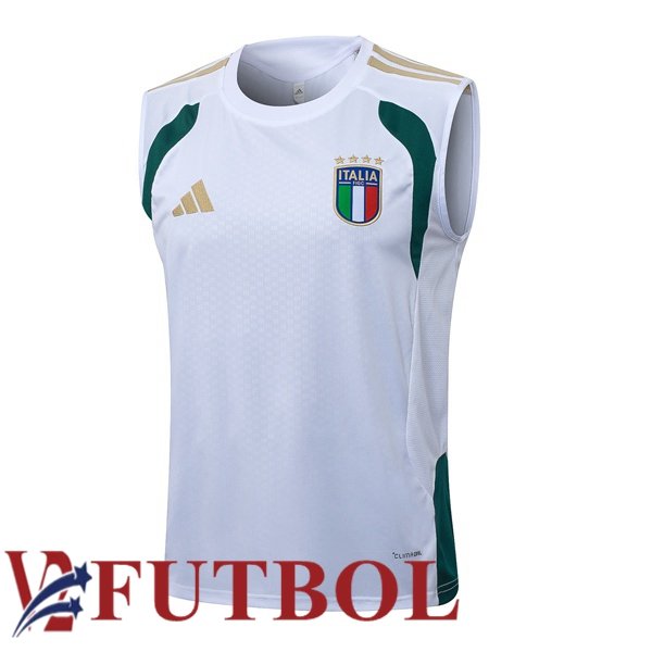 Chalecos De Futbol Italia Blanco 2026/2027