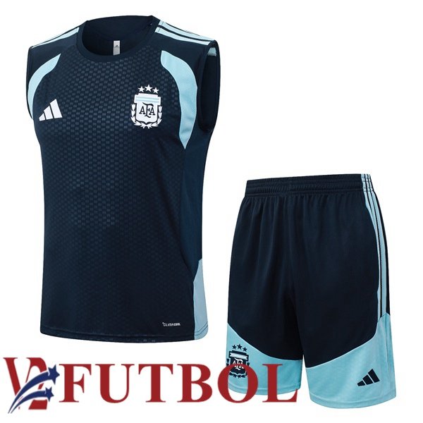 Chalecos De Futbol Argentina + Cortos Azul Real 2026/2027 Chalecos De Futbol Argentina + Cortos Azul Real 2026/2027