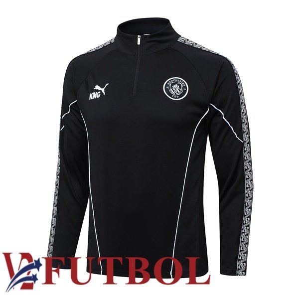 Sudadera De Entrenamiento Manchester City Negro 2026/2027 Sudadera De Entrenamiento Manchester City Negro 2026/2027