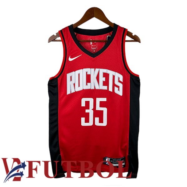 Camiseta NBA Houston Rockets (Kevin Durant 35) Rojo 2022/2023 Camiseta NBA Houston Rockets (Kevin Durant 35) Rojo 2022/2023