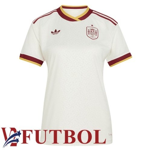 Camisetas De Futbol España Mujer Segunda 2026/2027 Camisetas De Futbol España Mujer Segunda 2026/2027