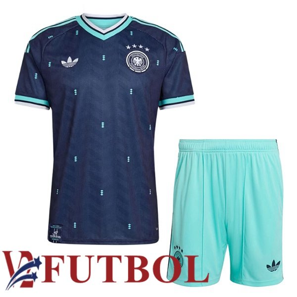 Camisetas De Futbol Alemania Ninos Segunda Azul Real 2026/2027