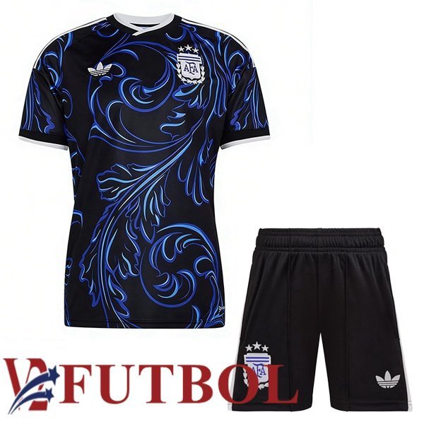 Camisetas De Futbol Argentina Ninos Segunda Azul Real 2026/2027