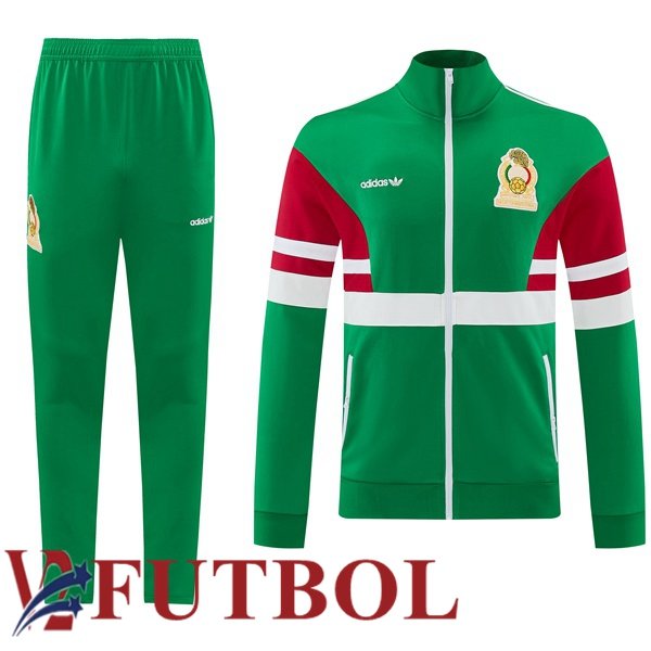 Chandal Equipos De Futbol - Chaqueta México Verde 2026/2027