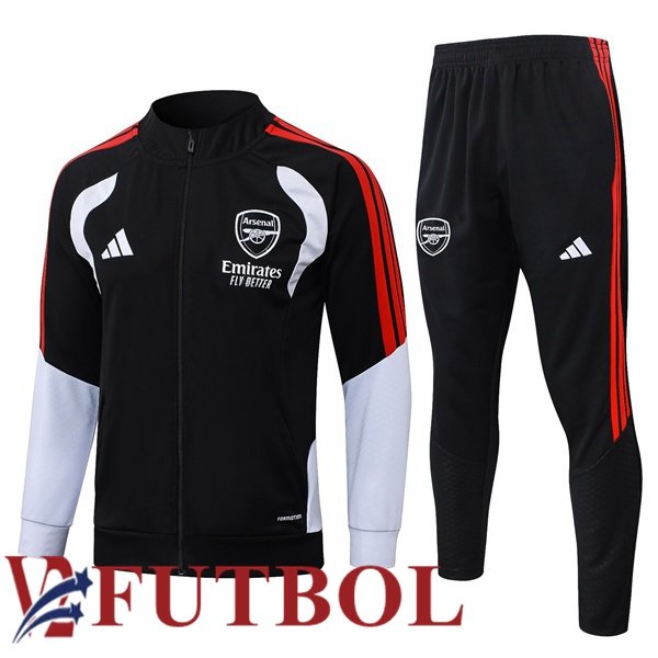 Chandal Equipos De Futbol - Chaqueta Arsenal Negro 2026/2027