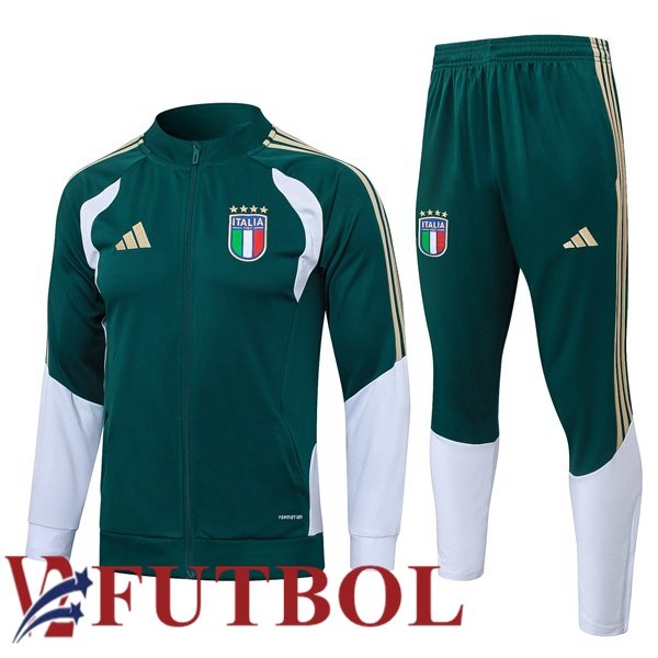Chandal Equipos De Futbol - Chaqueta Italia Verde 2026/2027