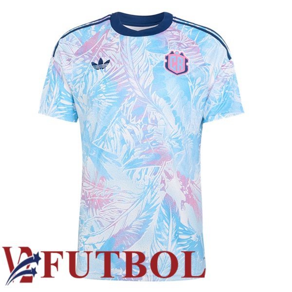 Camisetas De Futbol Costa Rica Segunda Azul Blanco 2026/2027 Camisetas De Futbol Costa Rica Segunda Azul Blanco 2026/2027