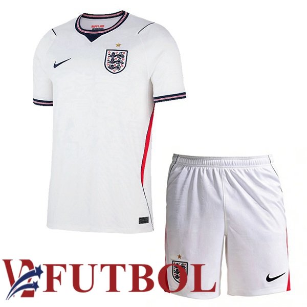 Camisetas De Futbol Inglaterra Ninos Primera Blanco 2026/2027