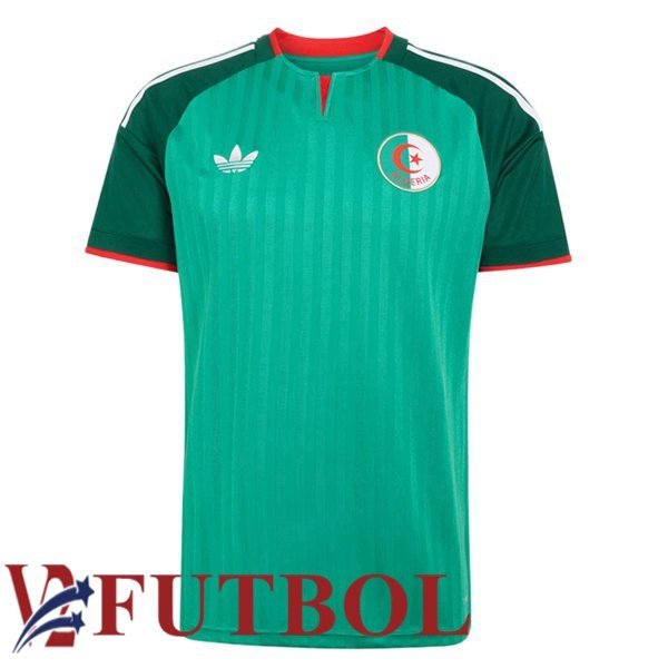 Camisetas De Futbol Argelia Segunda Verde Copa Del Mundo 2026