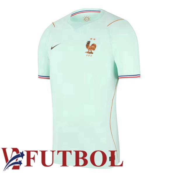 Camisetas De Futbol Francia Segunda Verde Copa Del Mundo 2026