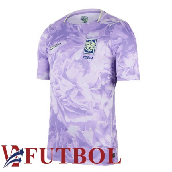 Camisetas De Futbol Corea del Sur Segunda Púrpura Copa Del Mundo 2026