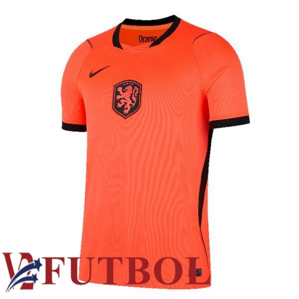Camisetas De Futbol Países Bajos Primera Naranja Copa Del Mundo 2026