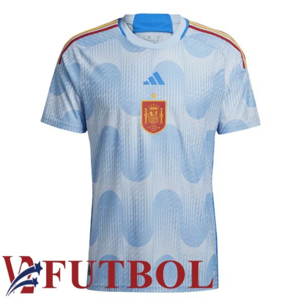 Camisetas De Futbol España Retro Segunda Azul 2022