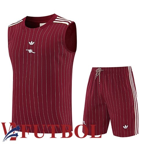 Chalecos De Futbol Arsenal Rojo/Blanco 2026/2027 -02