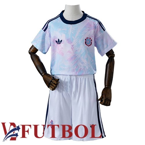 Camisetas De Futbol Costa Rica Ninos Segunda 2026/2027 Camisetas De Futbol Costa Rica Ninos Segunda 2026/2027