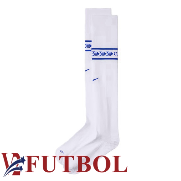 Calcetines De Futbol FC Chelsea Primera Blanco 2026/2027 Calcetines De Futbol FC Chelsea Primera Blanco 2026/2027