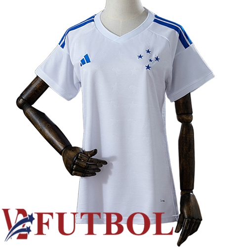 Camisetas De Futbol Cruzeiro EC Mujer Segunda 2026/2027 Camisetas De Futbol Cruzeiro EC Mujer Segunda 2026/2027