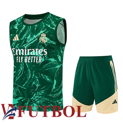 Chalecos De Futbols Real Madrid Verde 2026/2027 Chalecos De Futbols Real Madrid Verde 2026/2027