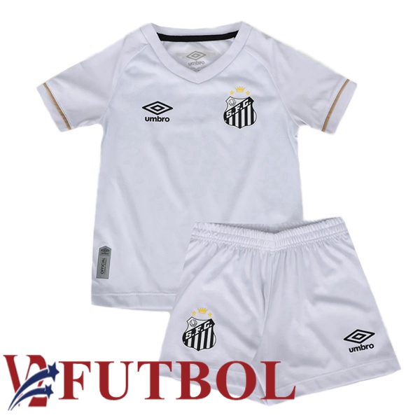 Camisetas De Futbol Santos FC Ninos Primera Blanco 2026/2027 Camisetas De Futbol Santos FC Ninos Primera Blanco 2026/2027
