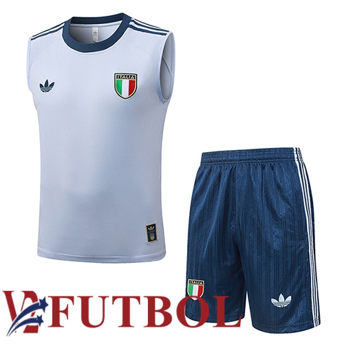 Chalecos De Futbols Italia Azul Claro 2026/2027