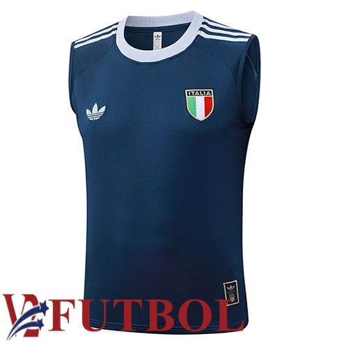 Chalecos De Futbols Italia Azul Oscuro 2026/2027