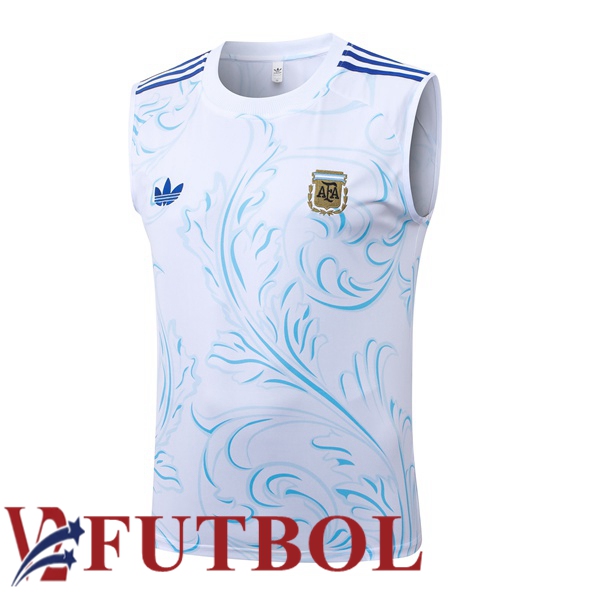 Chalecos De Futbol Argentina Blanco 2026/2027 Chalecos De Futbol Argentina Blanco 2026/2027